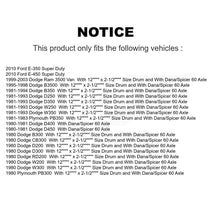 Load image into Gallery viewer, Rear Inner Wheel Bearing &amp; Race Pair For Dodge W250 Ram 3500 Van D250 Ford E-350