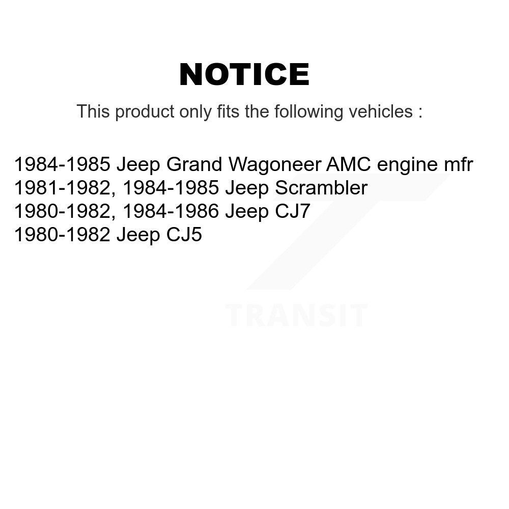 Rear Inner Wheel Bearing And Race Pair For Jeep CJ7 CJ5 Scrambler Grand Wagoneer
