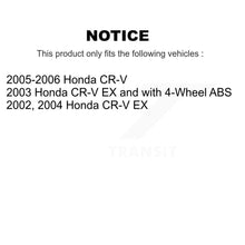 Load image into Gallery viewer, Front Rear Wheel Bearing Kit For Honda CR-V
