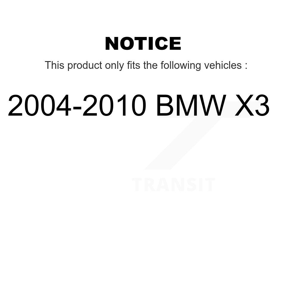 Front Rear Wheel Bearing Kit For 2004-2012 BMW X3