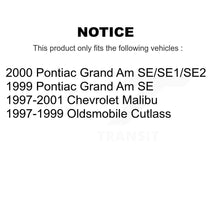 Load image into Gallery viewer, Front Rear Wheel Bearing Hub Assembly Kit For Chevrolet Malibu Pontiac Grand Am
