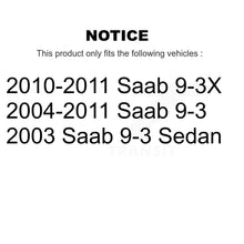 Load image into Gallery viewer, Front Rear Wheel Bearing &amp; Hub Assembly Kit For Saab 9-3 9-3X
