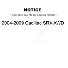 Load image into Gallery viewer, Front Rear Wheel Bearing &amp; Hub Assembly Kit For 2004-2009 Cadillac SRX AWD