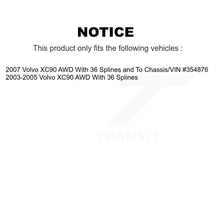 Load image into Gallery viewer, Front Rear Wheel Bearing &amp; Hub Assembly Kit For Volvo XC90 AWD