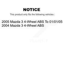 Load image into Gallery viewer, Front Rear Wheel Bearing &amp; Hub Assembly Kit For Mazda 3 4-Wheel ABS