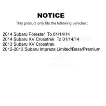 Load image into Gallery viewer, Front Rear Wheel Bearing &amp; Hub Assembly Kit For Subaru Impreza Forester XV