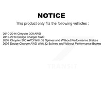Load image into Gallery viewer, Front Rear Wheel Bearing &amp; Hub Assembly Kit For Dodge Charger Chrysler 300 AWD
