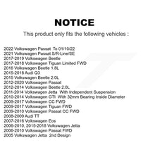 Load image into Gallery viewer, Front Rear Wheel Bearing Hub Assembly Kit For Volkswagen Jetta Passat Tiguan CC