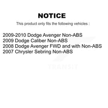 Load image into Gallery viewer, Front Rear Wheel Bearing &amp; Hub Assembly Kit For Dodge Avenger Chrysler Sebring
