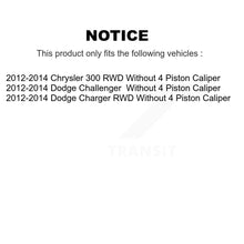 Load image into Gallery viewer, Front Rear Wheel Bearing &amp; Hub Assembly Kit For Dodge Charger Chrysler 300