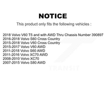 Load image into Gallery viewer, Front Rear Wheel Bearing &amp; Hub Assembly Kit For Volvo S60 XC70 S80 V60 Cross