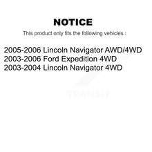 Charger l'image dans la galerie, Front Rear Wheel Bearing Hub Assembly Kit For Ford Expedition Lincoln Navigator