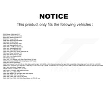 Load image into Gallery viewer, Front Inner Wheel Bearing Race Pair For Ford Nissan F-150 Ranger Frontier Xterra