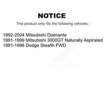 Load image into Gallery viewer, Front Inner Wheel Bearing Pair For Mitsubishi 3000GT Diamante Dodge Stealth
