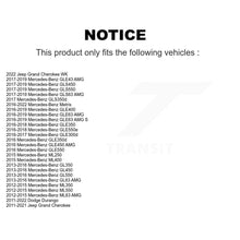 Charger l'image dans la galerie, Rear Wheel Bearing Pair For Jeep Grand Cherokee Dodge Durango Mercedes-Benz AMG