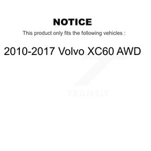 Load image into Gallery viewer, Rear Wheel Bearing And Hub Assembly Pair For 2010-2017 Volvo XC60 AWD