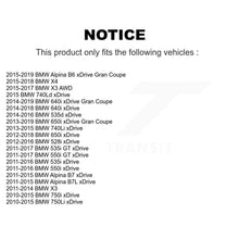 Load image into Gallery viewer, Front Wheel Bearing Hub Assembly Pair For BMW X3 528i xDrive 535i X4 750Li 650i