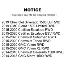 Load image into Gallery viewer, Front Wheel Bearing Hub Assembly Pair For Chevrolet Silverado 1500 GMC Sierra XL