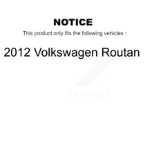 Load image into Gallery viewer, Front Rear Wheel Bearing &amp; Hub Assembly Kit For 2012 Volkswagen Routan