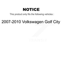 Charger l'image dans la galerie, Front Rear Wheel Bearing &amp; Hub Assembly Kit For 2007-2010 Volkswagen Golf City K70-101446