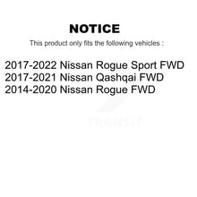 Load image into Gallery viewer, Rear Wheel Bearing And Hub Assembly Pair For Nissan Rogue Sport Qashqai FWD
