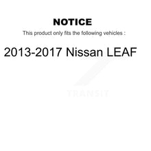 Load image into Gallery viewer, Rear Wheel Bearing And Hub Assembly Pair For 2013-2017 Nissan LEAF