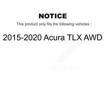 Load image into Gallery viewer, Rear Wheel Bearing And Hub Assembly Pair For 2015-2020 Acura TLX AWD