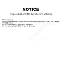Charger l'image dans la galerie, Rear Wheel Bearing And Hub Assembly Pair For Hyundai Elantra Kia Niro Ioniq