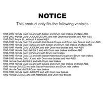 Load image into Gallery viewer, Front Rear Wheel Bearing And Hub Assembly Kit For Honda Civic del Sol Acura EL