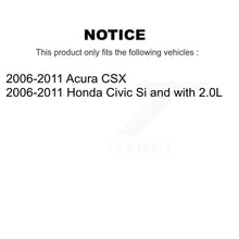 Load image into Gallery viewer, Front Rear Wheel Bearing &amp; Hub Assembly Kit For 2006-2011 Honda Civic Acura CSX