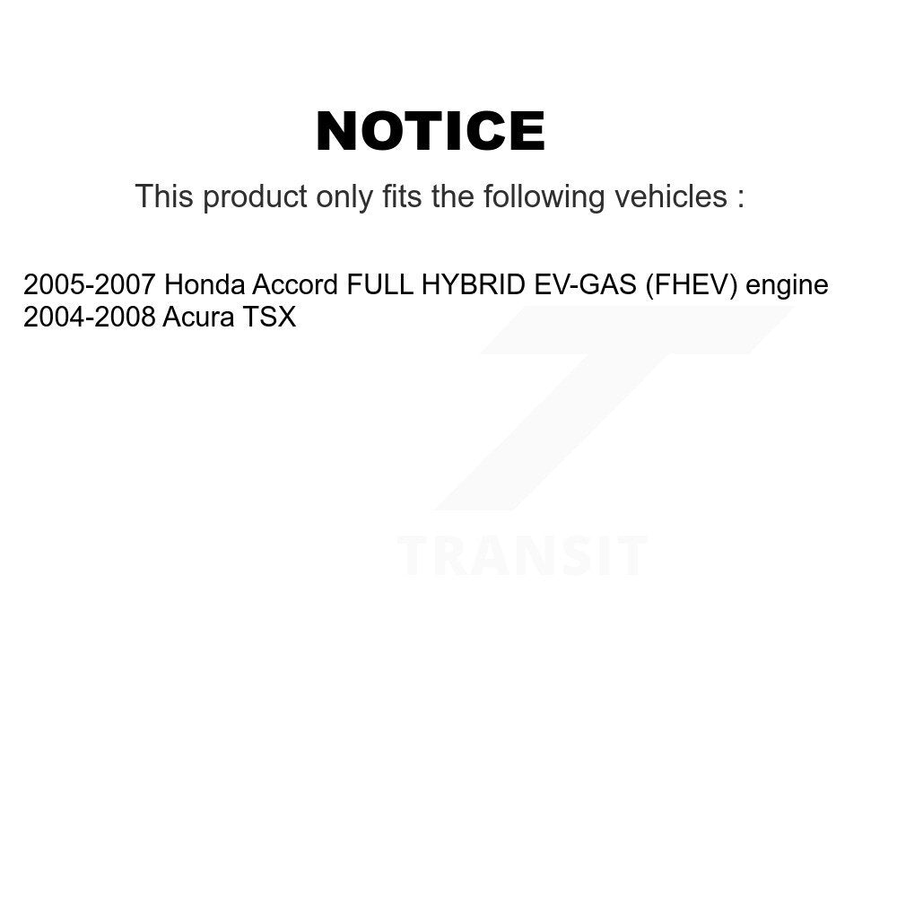 Front Rear Wheel Bearing And Hub Assembly Kit For Honda Accord Acura TSX