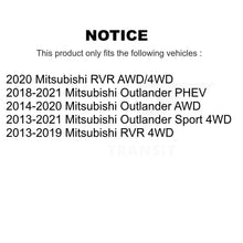 Charger l'image dans la galerie, Front Rear Wheel Bearing And Hub Assembly Kit For Mitsubishi Outlander Sport RVR