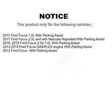 Charger l'image dans la galerie, Front Rear Wheel Bearing And Hub Assembly Kit For Ford Focus With Parking Assist