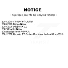 Charger l'image dans la galerie, Front Rear Wheel Bearing Hub Assembly Kit For Chrysler PT Cruiser Dodge Neon SX
