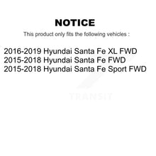 Load image into Gallery viewer, Front Rear Wheel Bearing &amp; Hub Assembly Kit For Hyundai Santa Fe Sport XL FWD