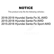 Load image into Gallery viewer, Front Rear Wheel Bearing &amp; Hub Assembly Kit For Hyundai Santa Fe Sport XL AWD