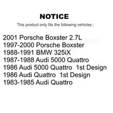 Load image into Gallery viewer, Front Rear Wheel Bearing Kit For Porsche Boxster BMW 325iX Audi Quattro 5000