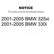 Charger l'image dans la galerie, Front Rear Wheel Bearing Kit For 2001-2005 BMW 325i 325xi