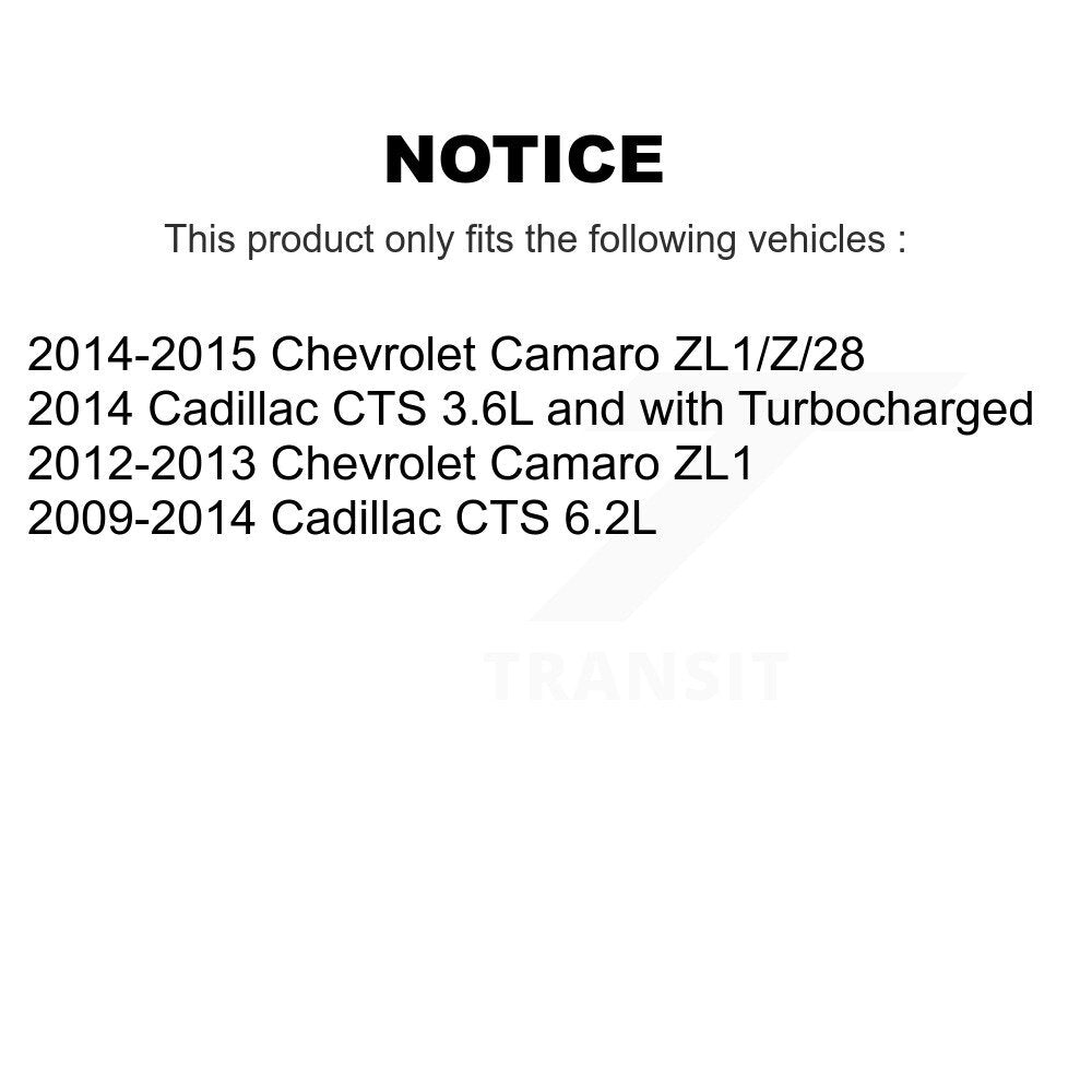 Front Rear Wheel Bearing & Hub Assembly Kit For Chevrolet Camaro Cadillac CTS