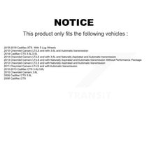 Load image into Gallery viewer, Front Rear Wheel Bearing Hub Assembly Kit For Chevrolet Camaro Cadillac CTS XTS