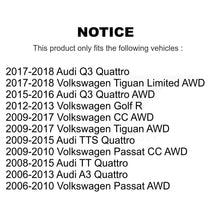 Load image into Gallery viewer, Front Rear Wheel Bearing &amp; Hub Assembly Kit For Volkswagen Tiguan CC Passat Audi