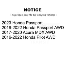 Load image into Gallery viewer, Rear Wheel Bearing And Hub Assembly Pair For Honda Pilot Acura MDX Passport