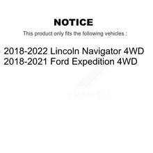 Charger l'image dans la galerie, Front Wheel Bearing Hub Assembly Pair For Ford Expedition Lincoln Navigator 4WD