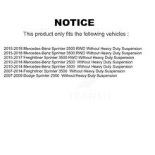 Load image into Gallery viewer, Front Wheel Bearing And Hub Assembly Pair For Sprinter 2500 Mercedes-Benz Dodge