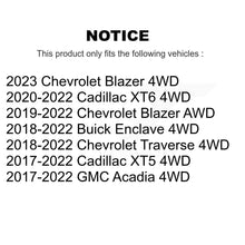 Load image into Gallery viewer, Front Rear Wheel Bearing &amp; Hub Assembly Kit For Chevrolet Traverse Cadillac XT5