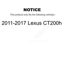 Load image into Gallery viewer, Front Rear Wheel Bearing &amp; Hub Assembly Kit For 2011-2017 Lexus CT200h