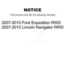 Charger l'image dans la galerie, Front Rear Wheel Bearing Hub Assembly Kit For Ford Expedition Lincoln Navigator
