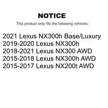 Load image into Gallery viewer, Front Rear Wheel Bearing &amp; Hub Assembly Kit For Lexus NX200t NX300 NX300h