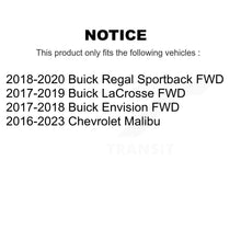 Load image into Gallery viewer, Rear Wheel Bearing &amp; Hub Assembly Pair For Chevrolet Malibu Buick LaCrosse Regal