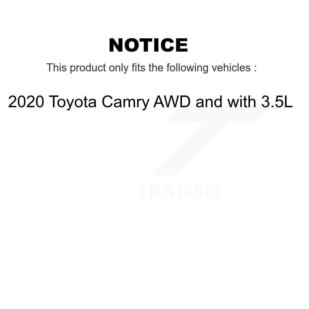 Front Rear Wheel Bearing & Hub Assembly Kit For Toyota Camry K70-101917